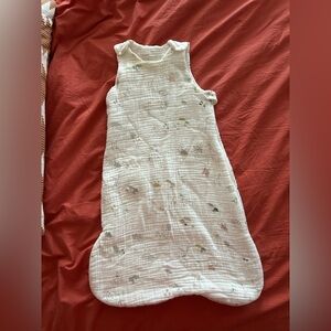 Pehr Organic Cotton Muslin Sleep Sack 0–9 Months Neutral Woodland Print